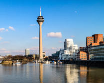 Ansicht von Düsseldorf