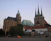 Ansicht von Erfurt